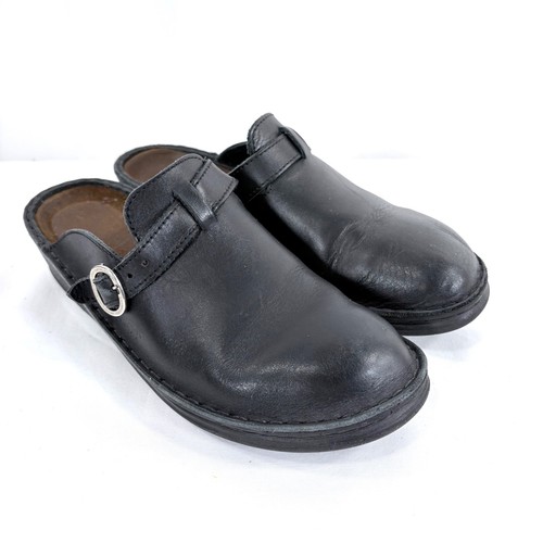 Naot leather clogs black - clogs,