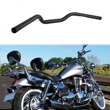 Motorcycle Black 1" 25mm Handlebar Drag Bar For Triumph Thunderbird 1600 900 650