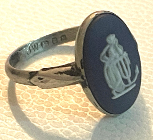 Antique wedgwood cameo ring - wedgwood,