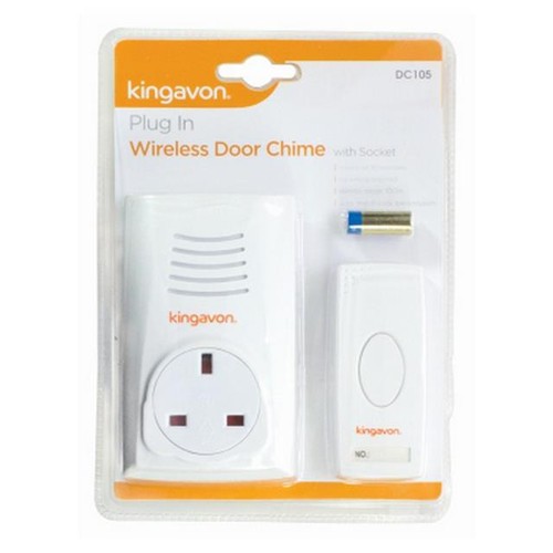 Plug wireless door chime - plug,