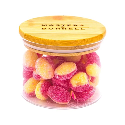 Clear glass jars - glass, airtight