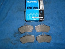 Porsche 911 (996) 3.4 Carrera S4, Boxster, S NOS Brakeworld Rear Brake Pads