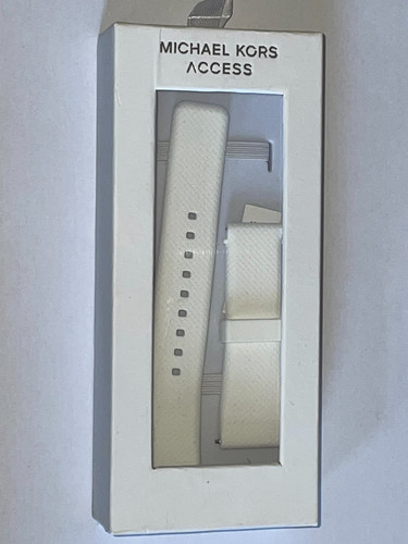 Michael kors white silicone - michael,