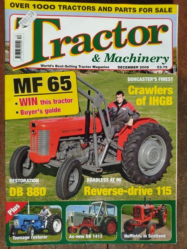 Tractor machinery dec 2009 - -,