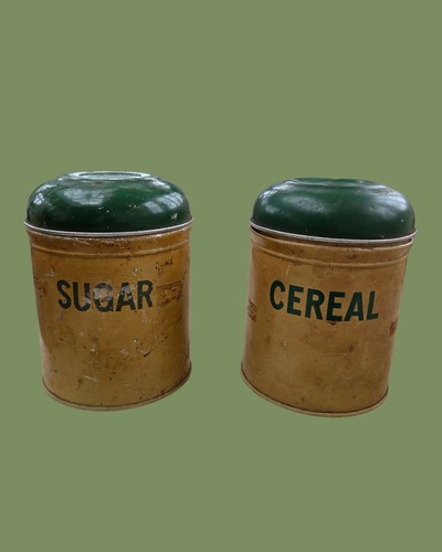 Pair worcester ware sugar - pair, of