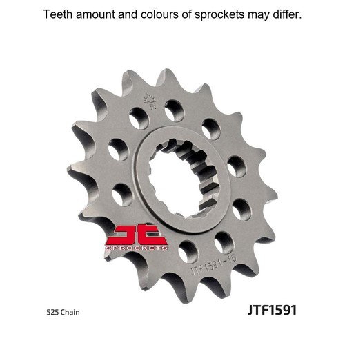 Steel front sprocket 16t - steel,
