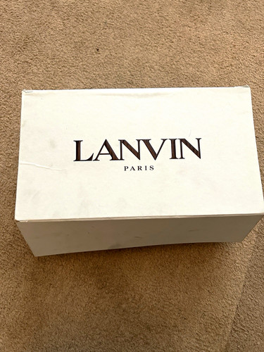 Lanvin men black calf - men’s,