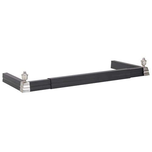 Fire fender metal black chrome - fender, black/chrome