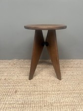 Fabulous Vitra Tabouret Bois Stool, Genuine Piece, VAT Included 