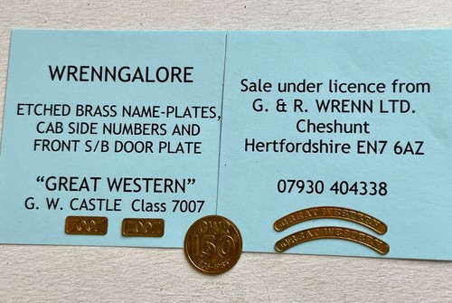 Wrenn etched model railway - model,