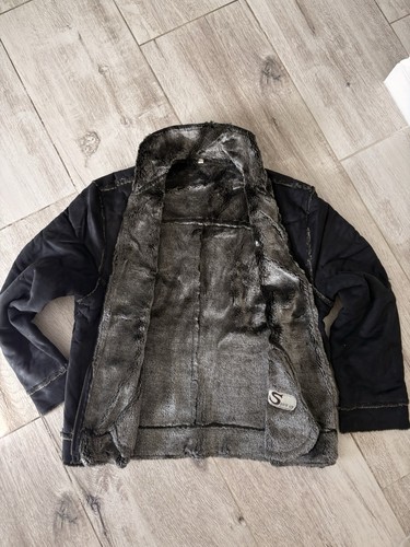 Mens black suede effect - mens,