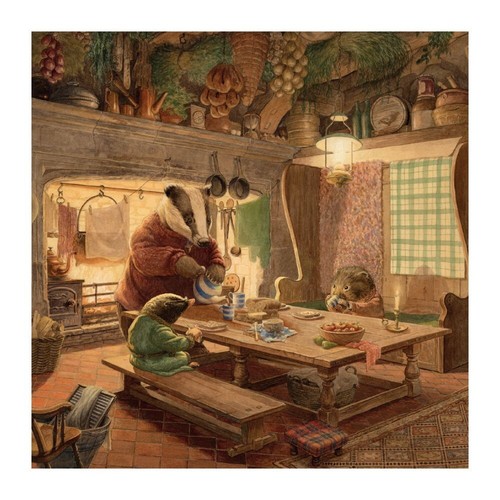 Wind the willows badger - in, badger's