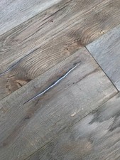🗽NYC 15/4 x 190mm Distressed Hard Waxed Light Grey Oak Engineered Wood Flooring