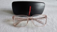 Prada pink glasses frames. VPR 17Z 15J-1O1. With case.