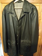 Mens Aquascutum Leather Jacket