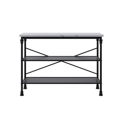 Fairmont marble effect console - effect,