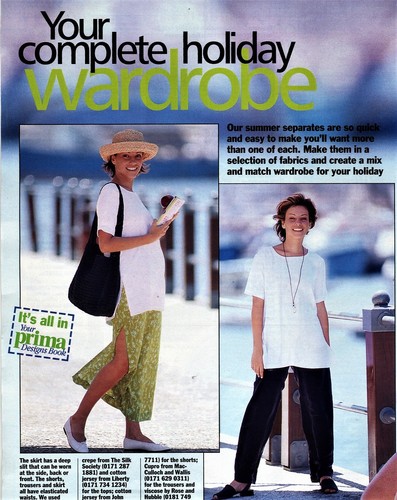 Tunic trousers skirt - tunic, shorts