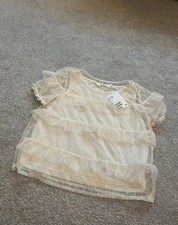 H&M Girls Pretty Top, Size 10-11 Years