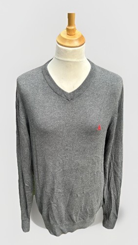 Musto grey merino wool cotton - wool,
