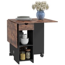 HOMCOM Foldable Dining Table