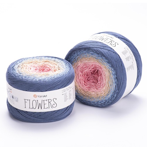 Yarn art flowers 250g - flowers,