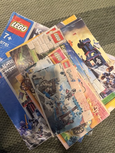 Lego castle instructions - castle,