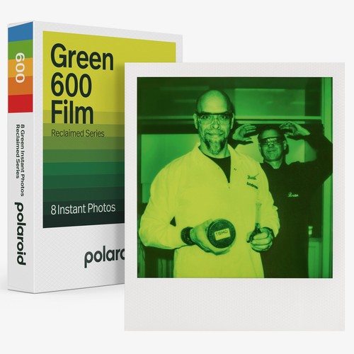 New sealed polaroid green - new, 600