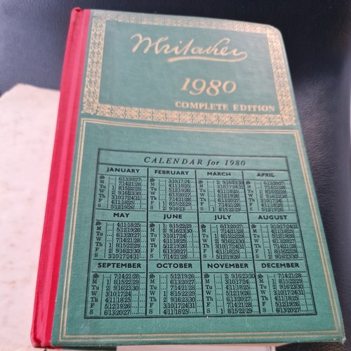 1980 whitakers almanack - whitakers,