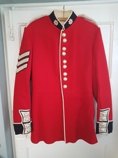 British Army Coldstream Guards Ceremonial Tunic Lance Sergeant