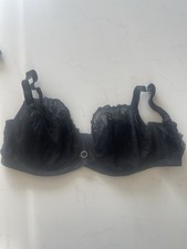 Curvy Kate Black Lacy Bra 30 GG New Without Tags