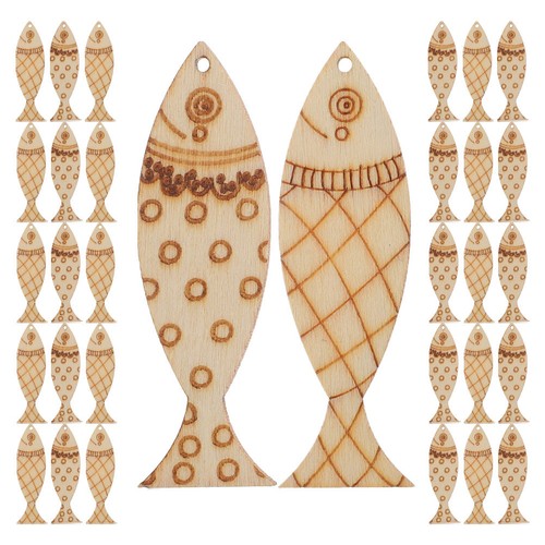 Diy wooden fish - wooden,