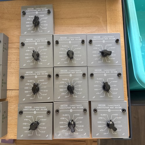Unilab capacitor box - capacitor, box,