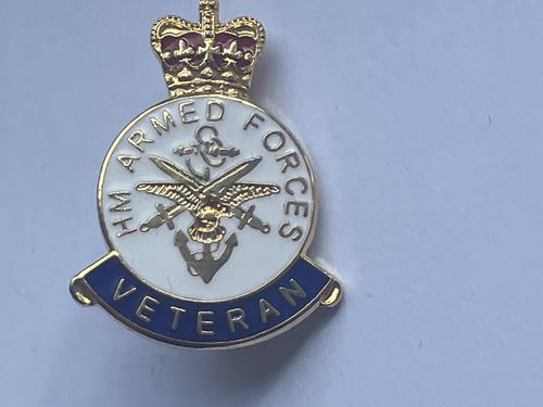 Armed forces veteran enamel - forces,