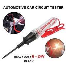 DC 6V - 24V HEAVY DUTY CIRCUIT TESTER AUTOMOTIVE TEST PROBE LAMP LIGH