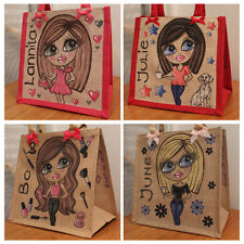 *Personalized Jute Bag Hand Painted** Various sizes!*