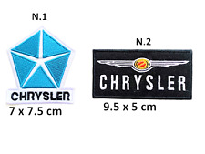 Sport Car Logo CHRYSLER Embroidered Iron On Sew On Patch Badge Sports T-shirt