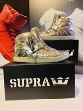 Supra NS Trinity Mirror FG Leather Sample Sz9 (Rare) Signature Hi top