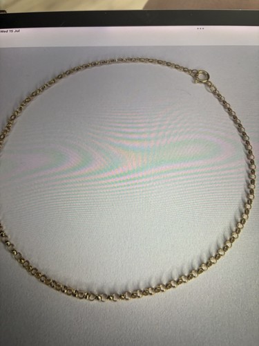 9ct yellow gold belcher - belcher, chain
