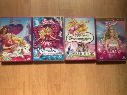 Barbie dvd set - barbie,
