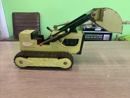 Vintage tonka bulldozer - vintage,