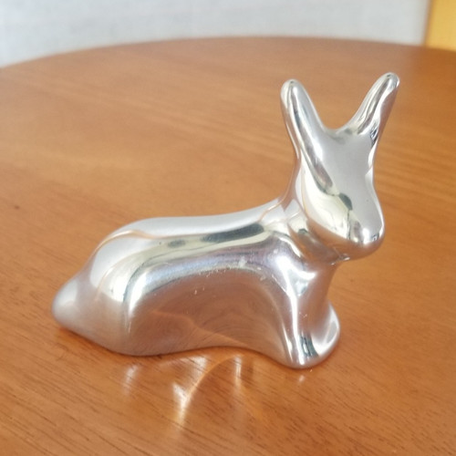 Hoselton aluminum sculpture - aluminum,