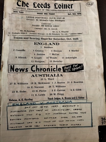 England australia leeds - v,