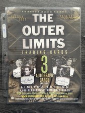 2001 Rittenhouse Archives The Outer Limits Trading Cards Promo Sell Sheet