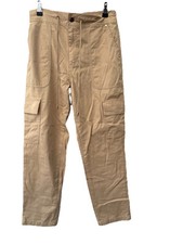 F&F Brown Cargo Trousers Size