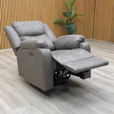 'Roma' Armchair Steel Suede