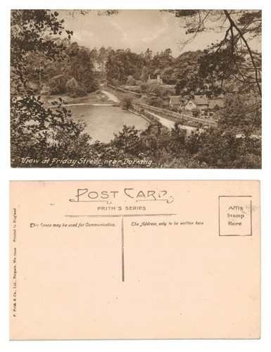 Vintage postcard view at - vintage,