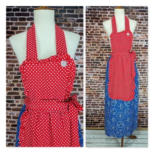 Vintage pinafore wrap - pinafore,