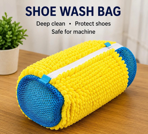 Shoe washing bag - for,
