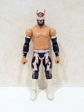WWE HUNICO SIN CARA MATTEL BASIC 18 WRESTLING FIGURE WWF BLACK ATTIRE
