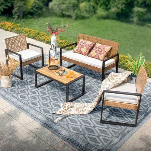 Outdoor rattan furniture patio - outdoor,